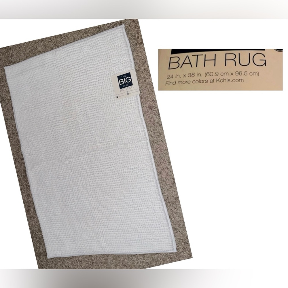 Brand New!! The Big One Set of (3) Bath Mats - Picture 8 of 15